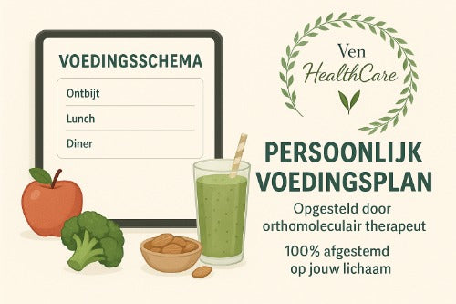 Persoonlijk Voedingsschema – Ontwikkeld door onze Orthomoleculair Therapeut Bert