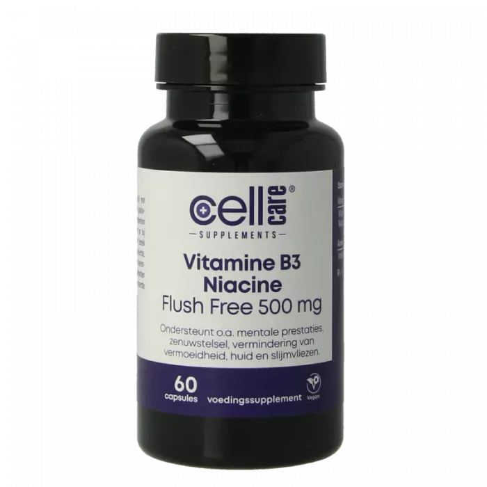 B3 niacine flush free 500mg Cellcare - Vervanging B3 Ven Healthcare
