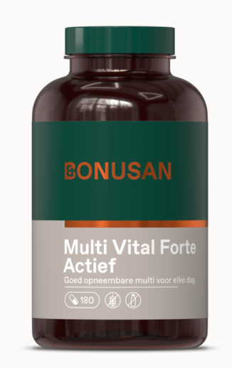 Multi Vital Forte actief Bonusan 180 tab