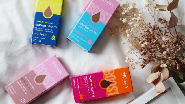 Weleda Glow boost serum drops